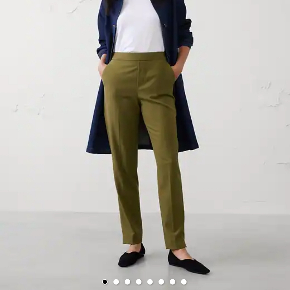 Banana Republic Olive Ankle Pants